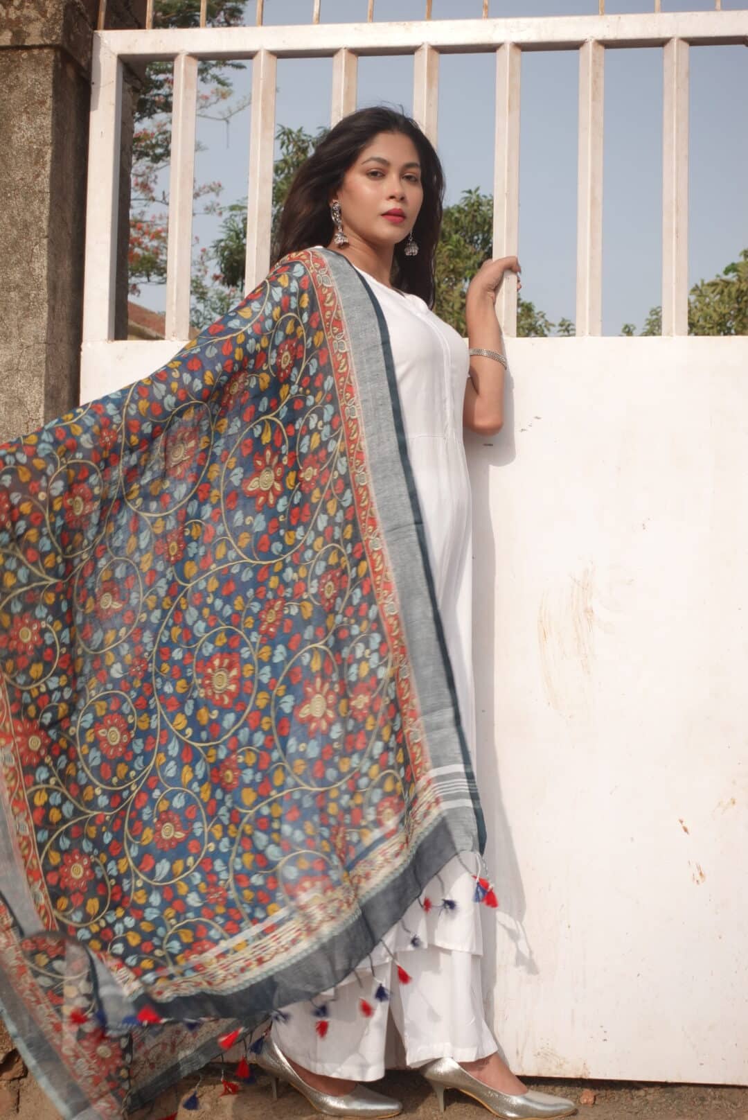 Draping Dupattas